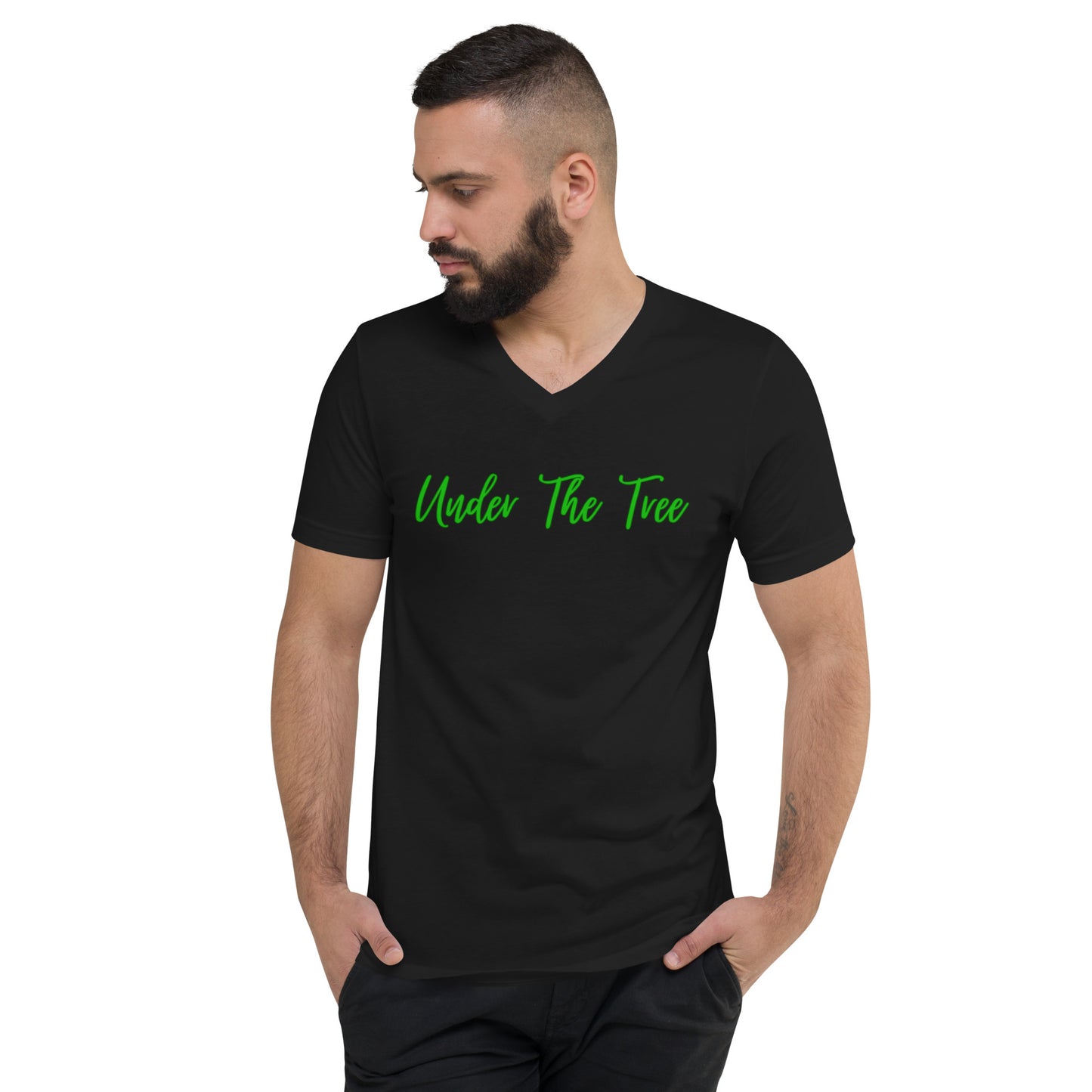 100% Cotton V-NECK T-SHIRT