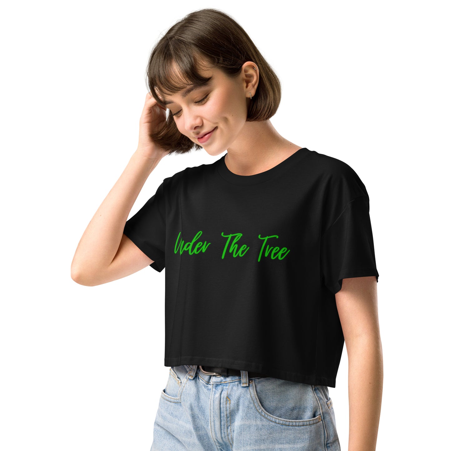 WOMEN'S 100% COTTON CROP TOP